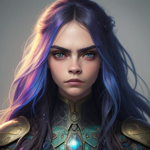 Hyper-detailed Portrait in Artgerm Style, 8k Resolution