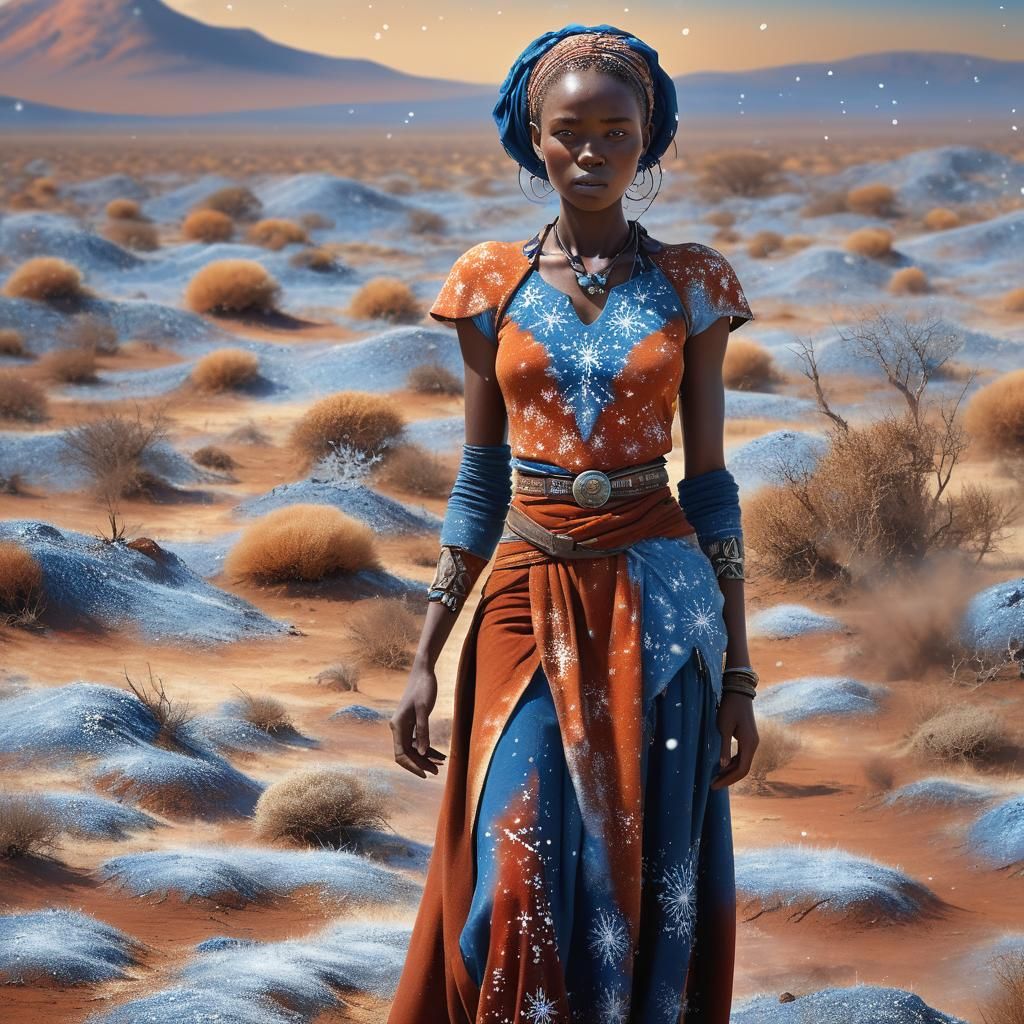 Snowy African Plain Concept Art