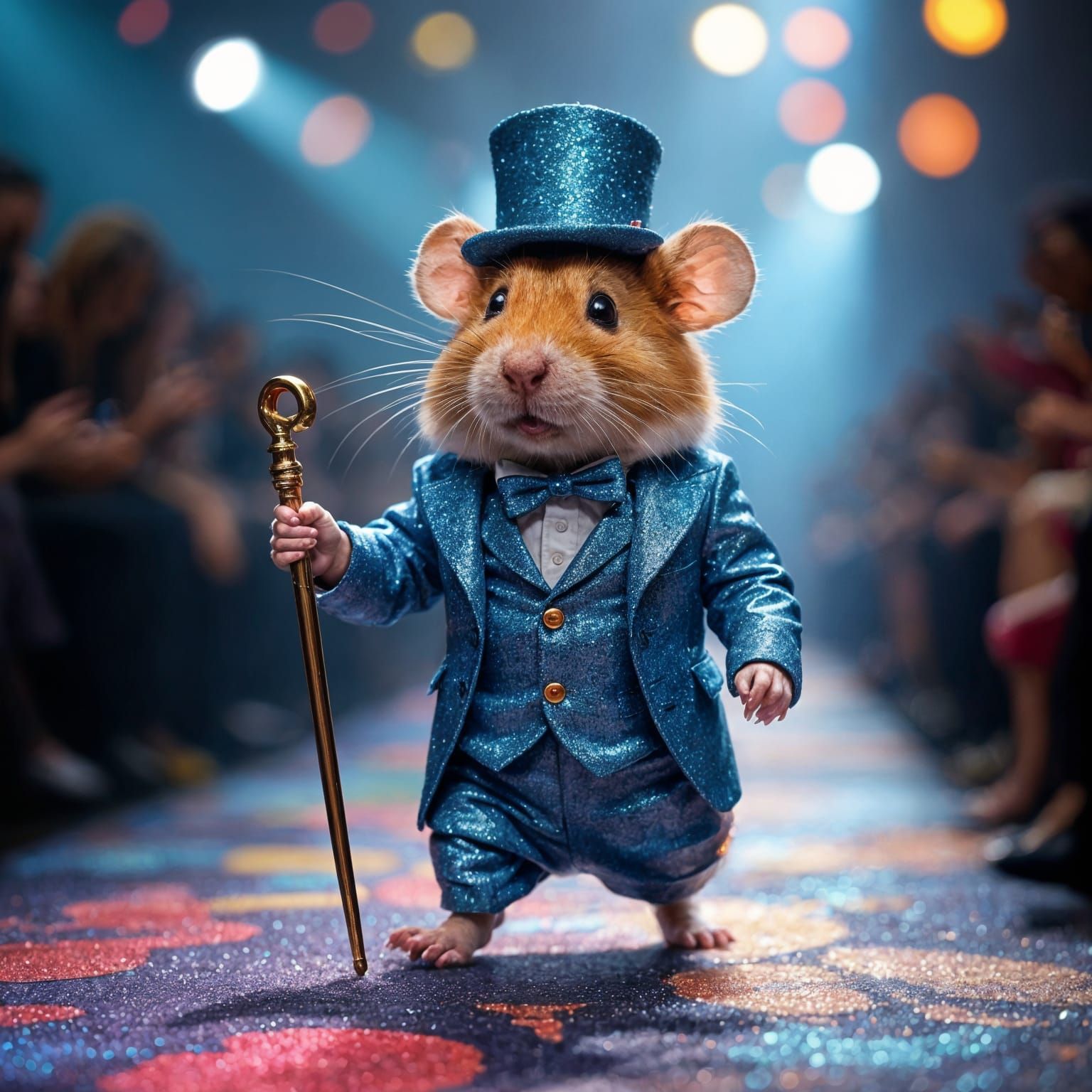 Strutting the runway