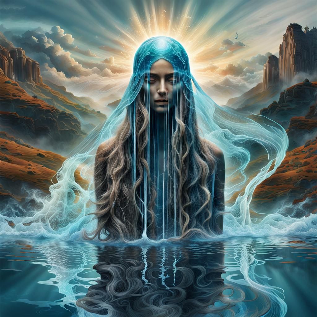 Mesmerizing Digital Collage of Gratitude in 8K