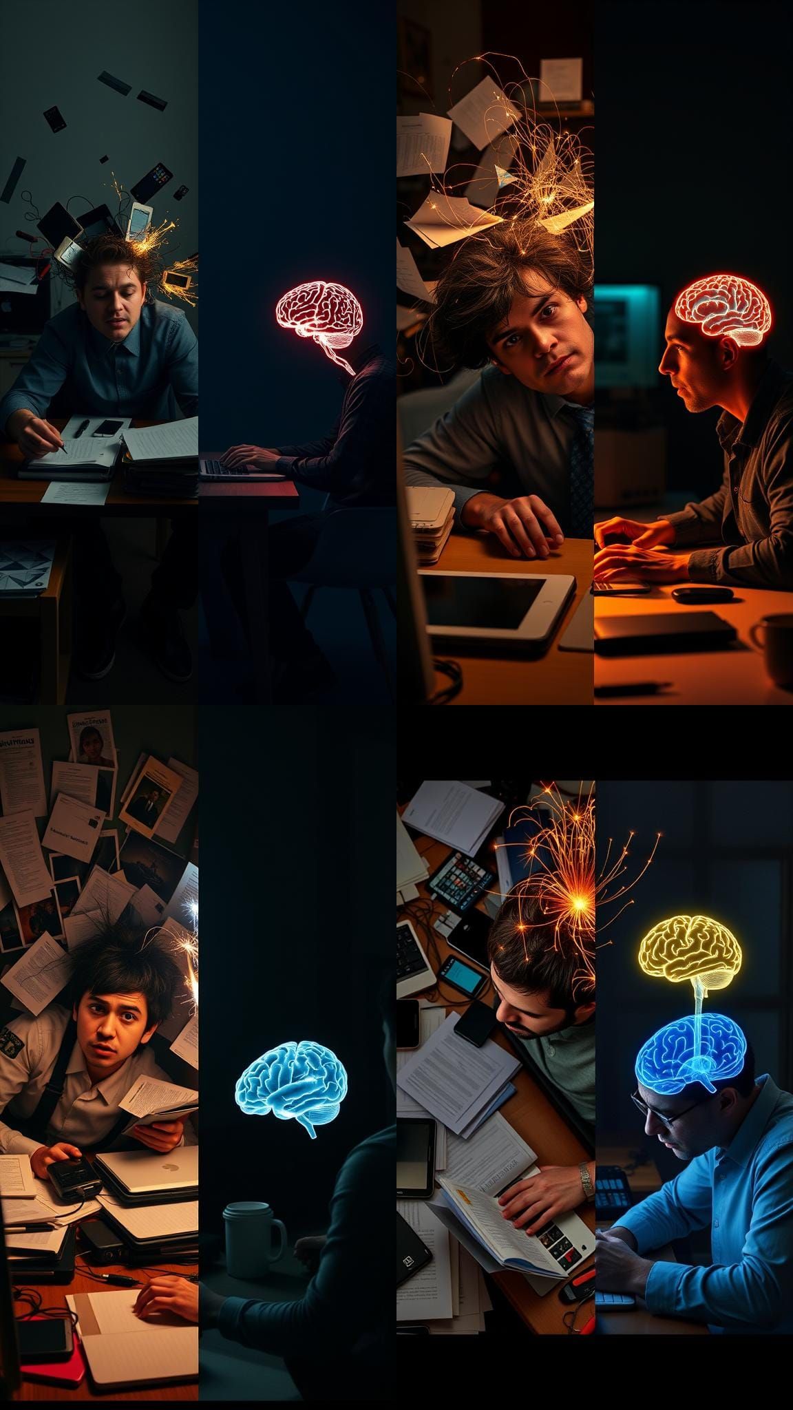 Multitasking vs Focus: A Cinematic Comparison