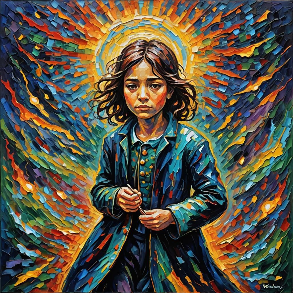 Neo-Impressionist Painting: Hope in Expressionist Style