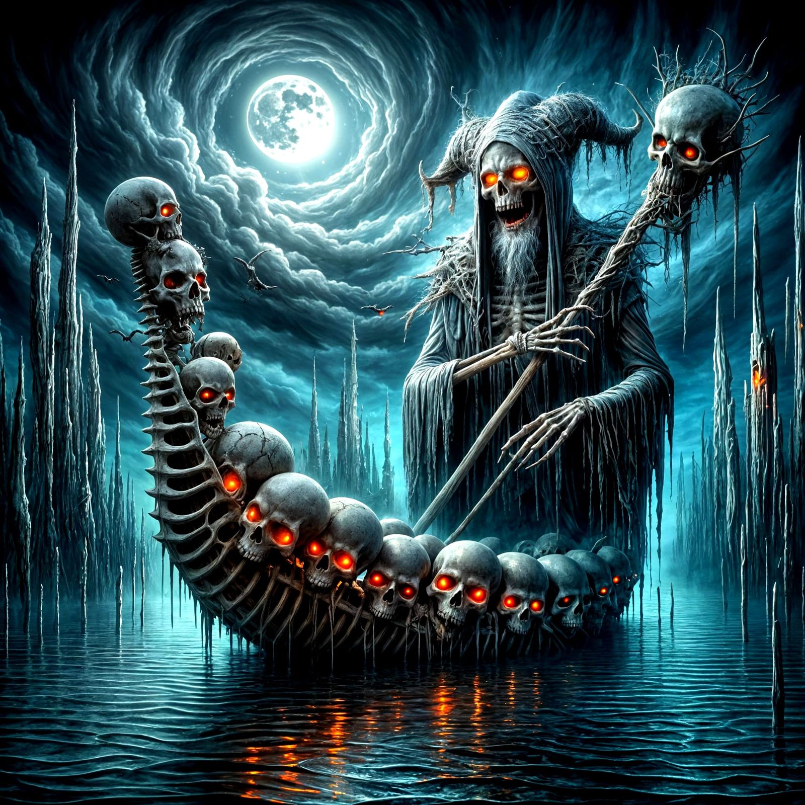 sinister court jester