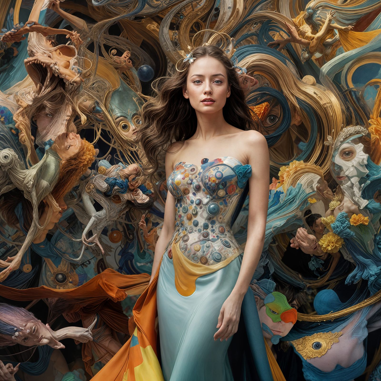 she wants the background in her living room