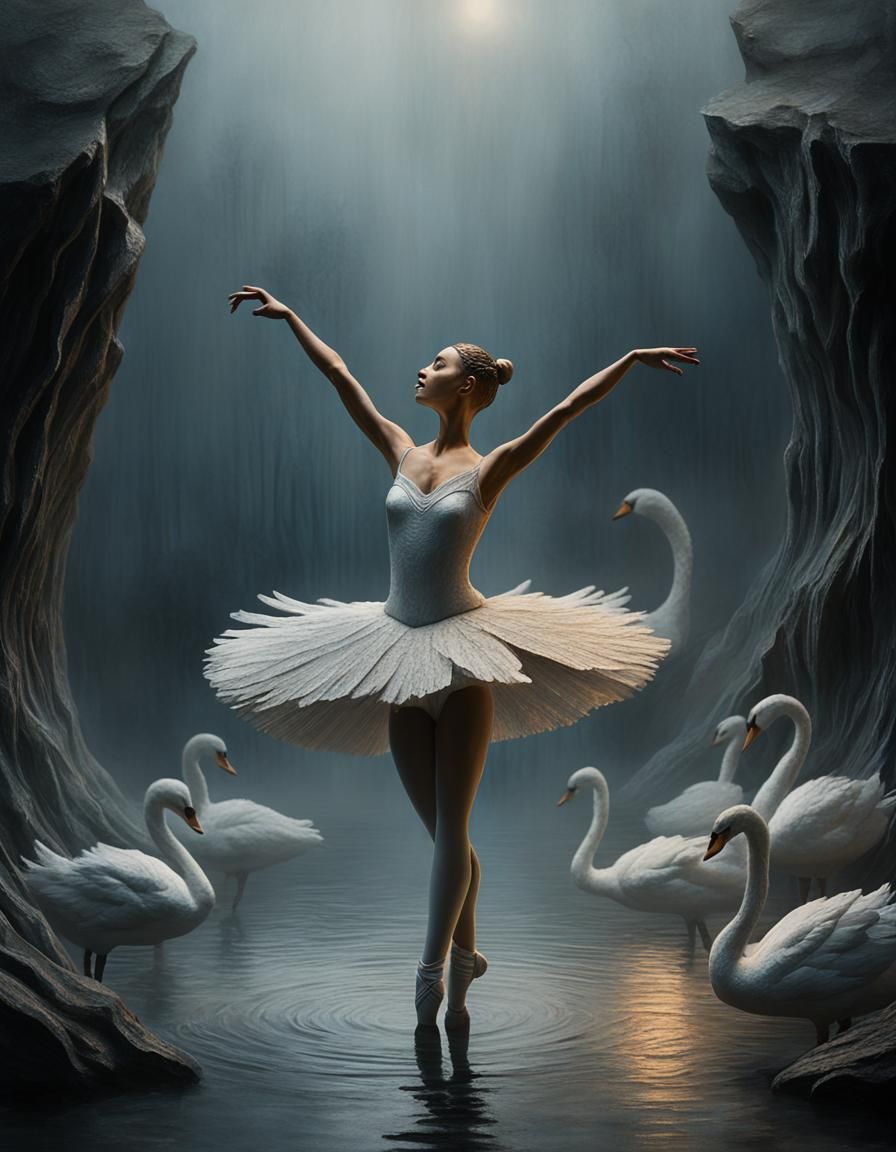 mixed media bas relief Sam Toft style textured painting with...