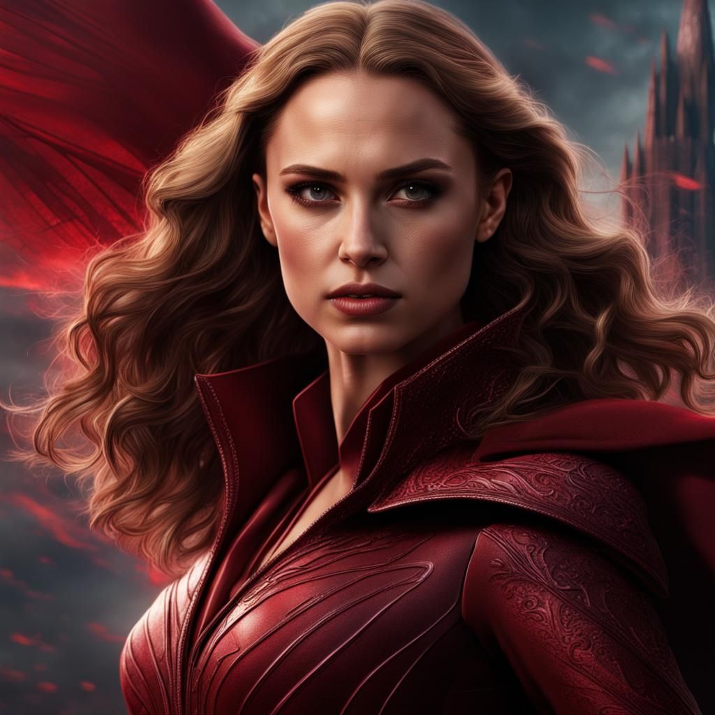 Natalie Portman as Scarlett Witch.
