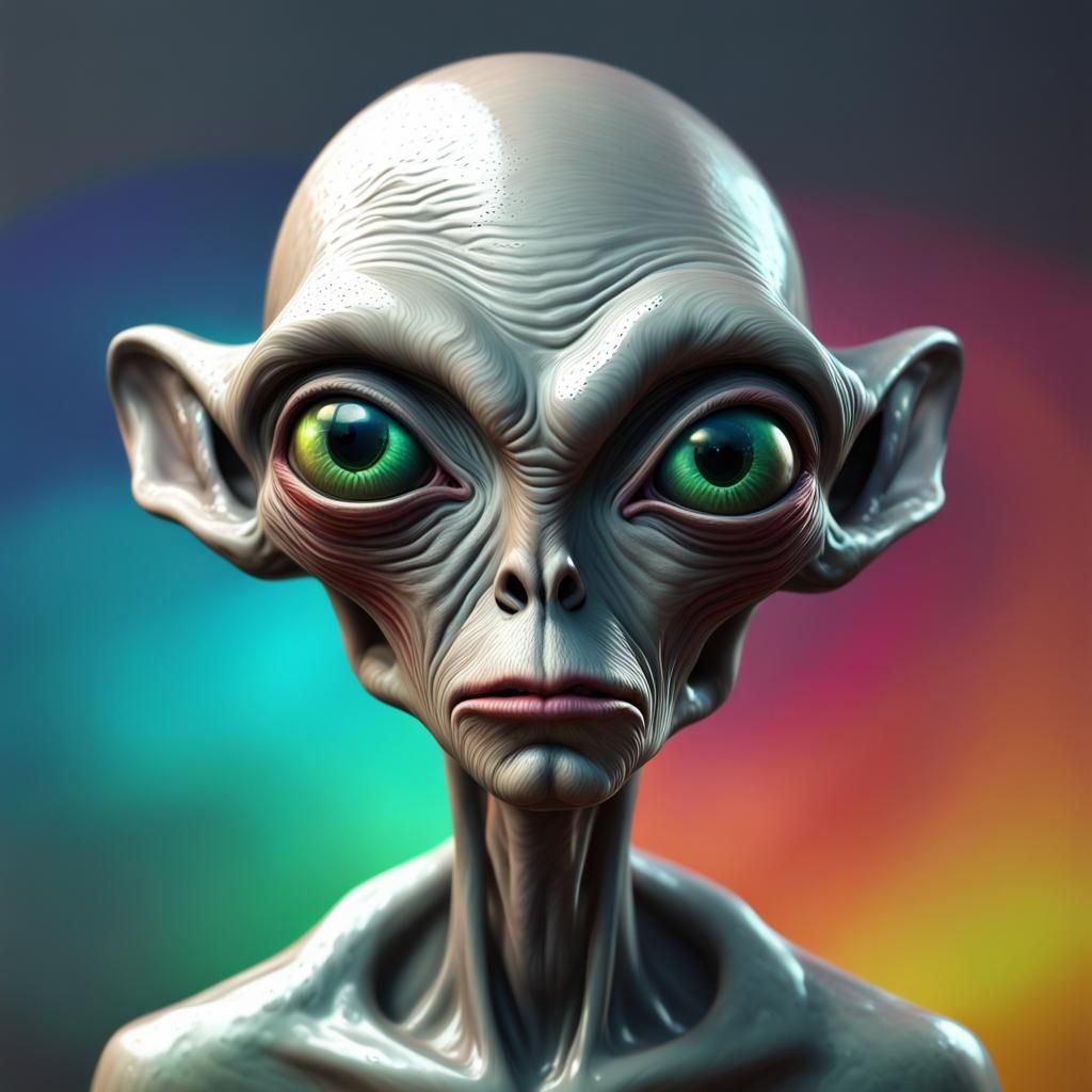 Unamused Alien Fed Up With Working For the FBI