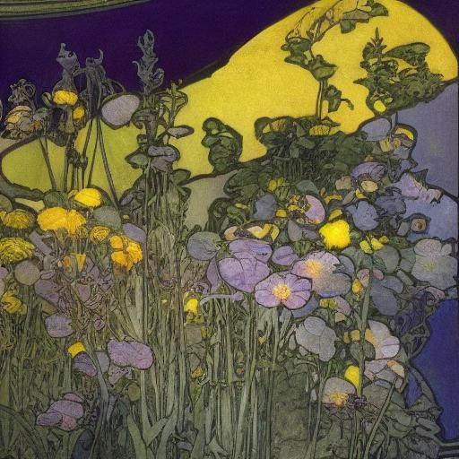 Hyperdetailed Black Cat Portrait in Dark Fantasy Style