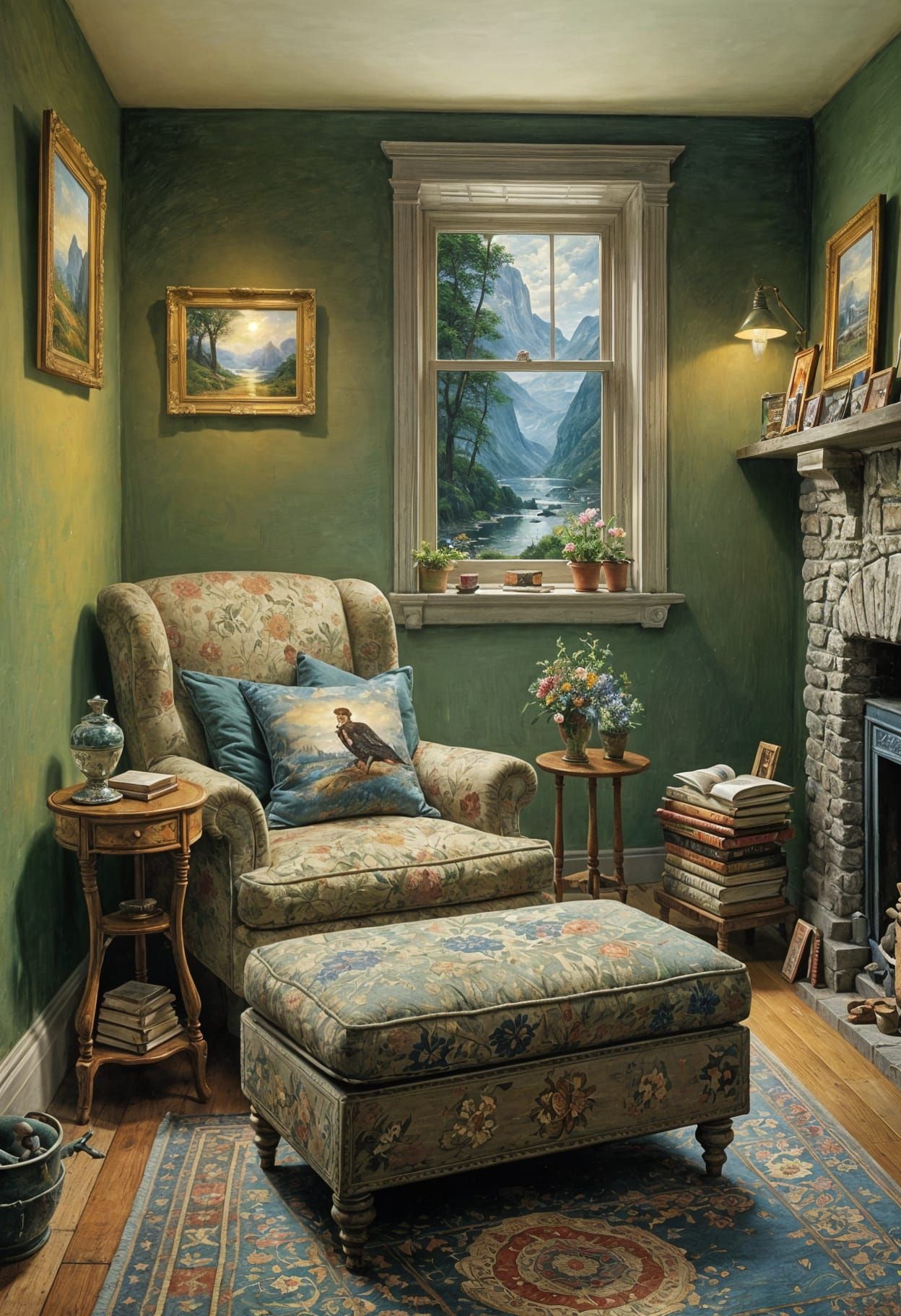 Whimsical Landscape in Soft Focus