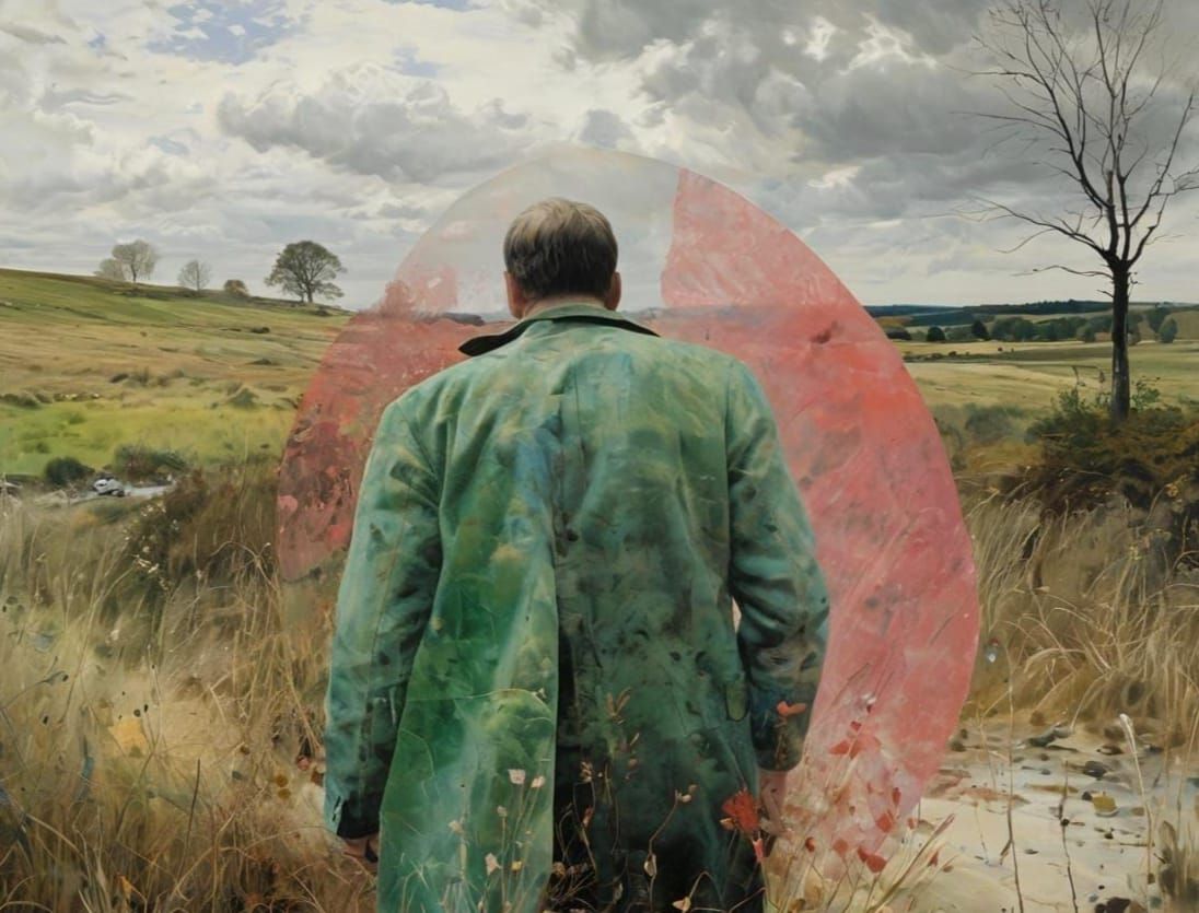 Quiet Moment in Rural Countryside