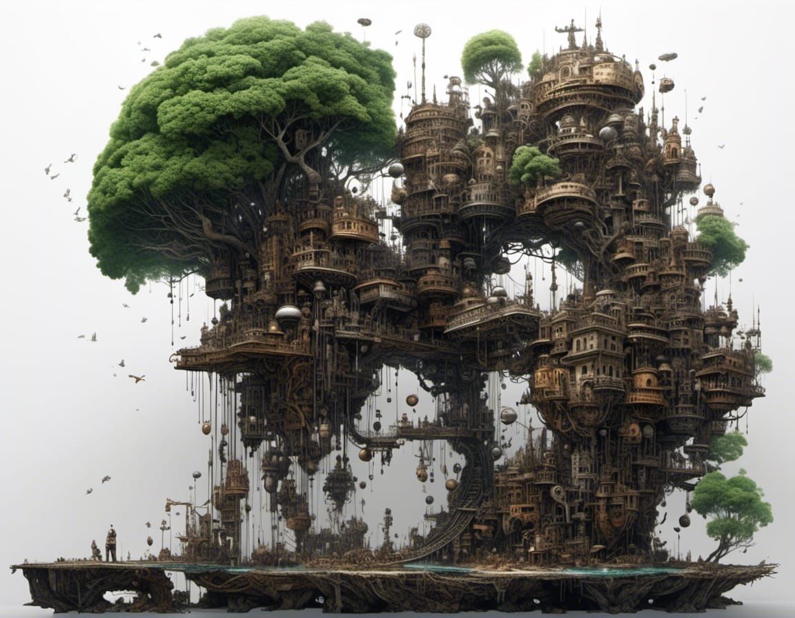 Decarbonization- Floating D͆Y͆S͆T͆O͆W͆N͆-