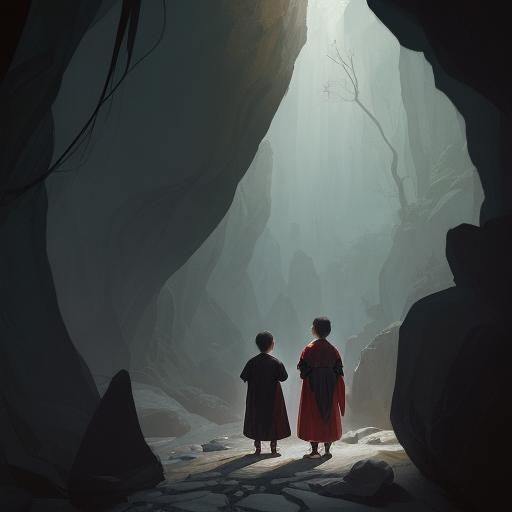 Boys in Hanfu: Sinister Cave Scene