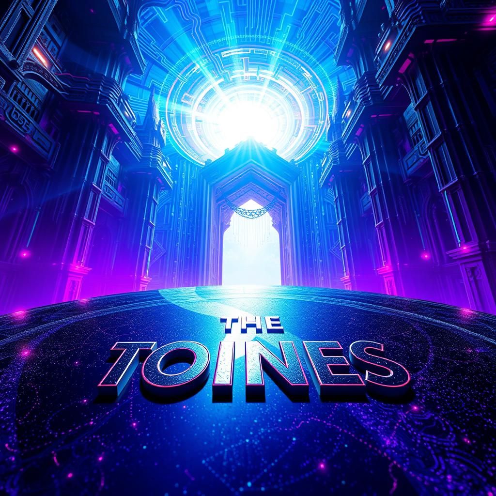 The Techno Tones Embossed in Cyberpunk Metropolis