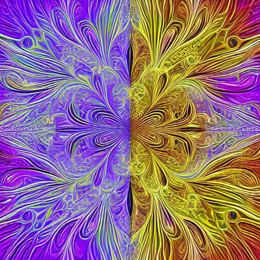 Magical Energy Orb with Butterflies and Crown as Abstract Ve...