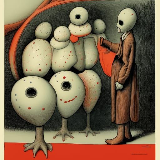 Covid's Return: A Fantastical Matte Painting