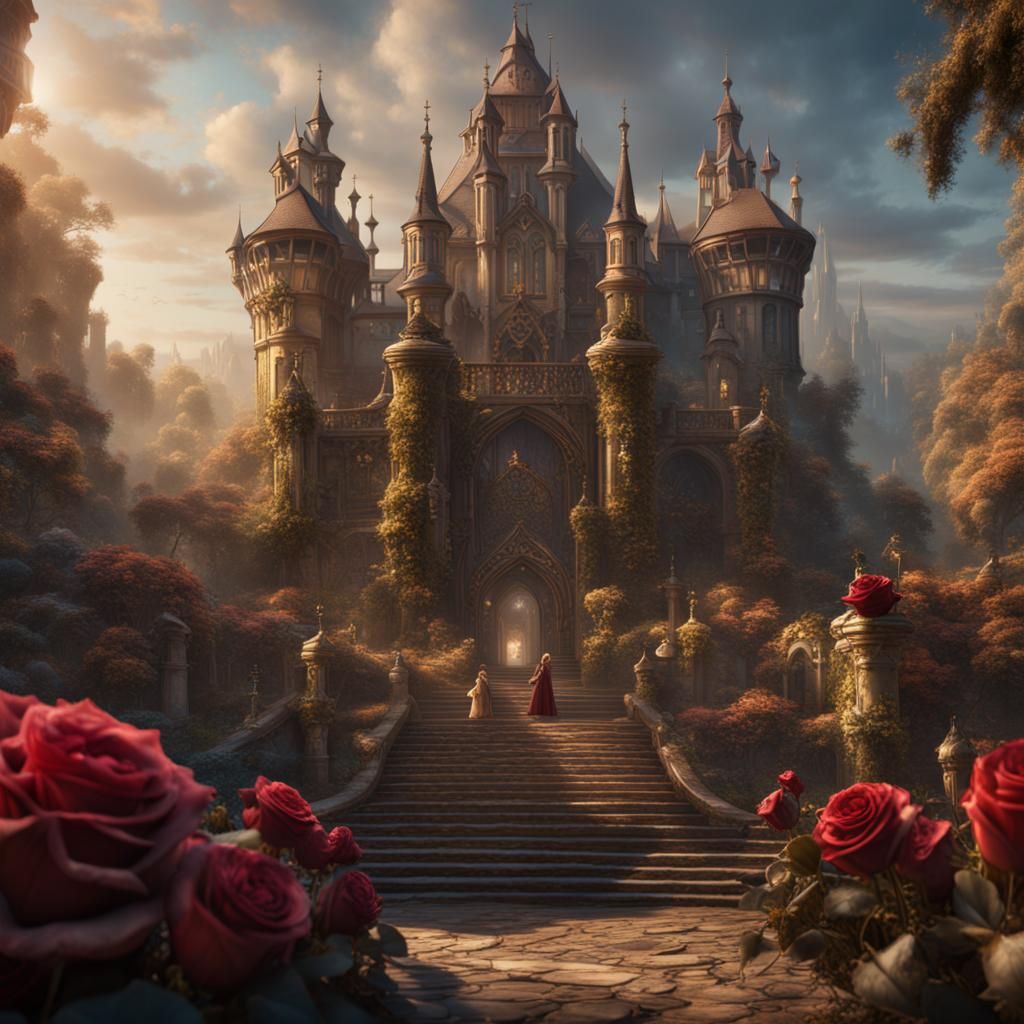 Beauty and the Beast: Detailed Matte Painting