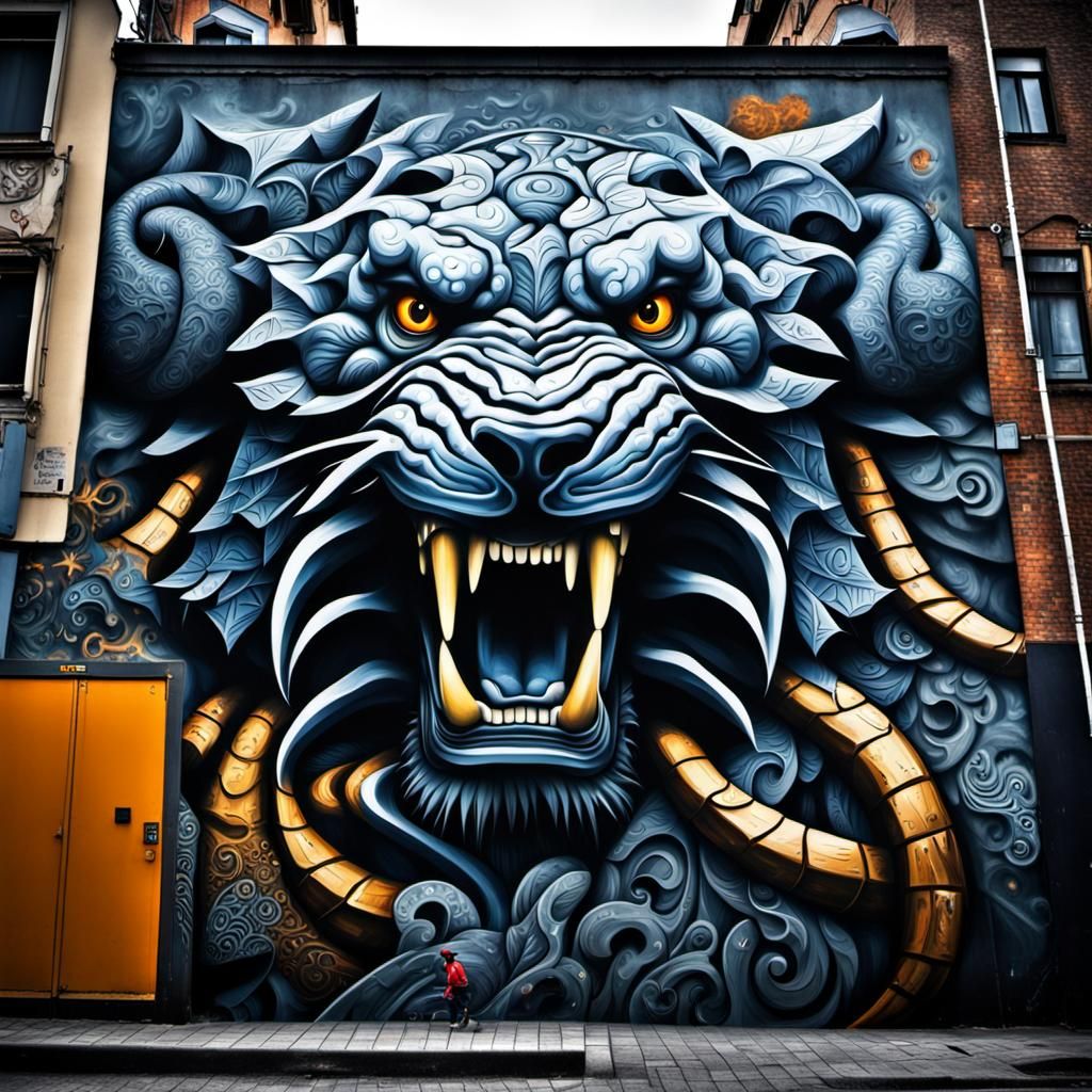 Hyperrealistic Street Art in HDR