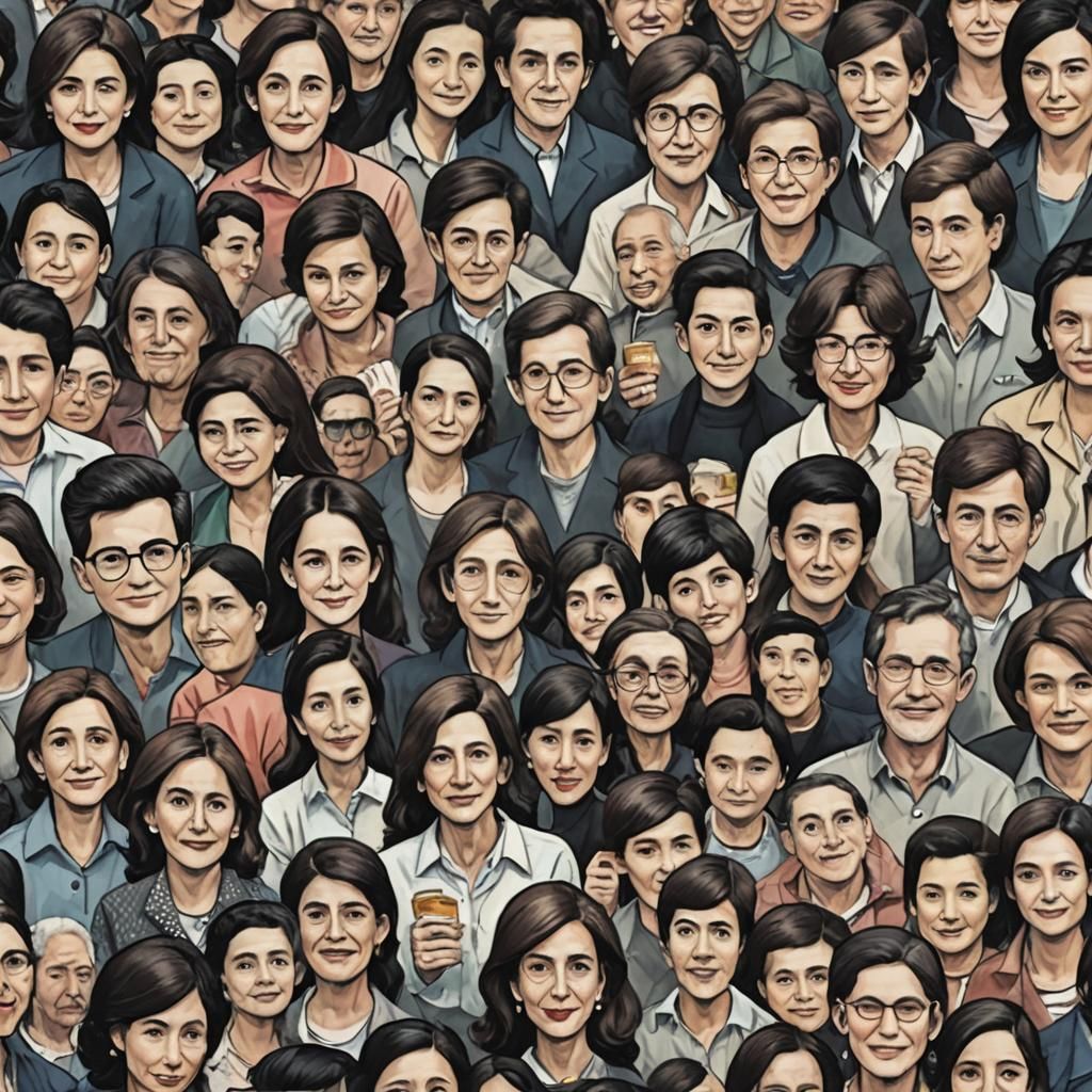 Person Disguising Fears: A Conceptual Image