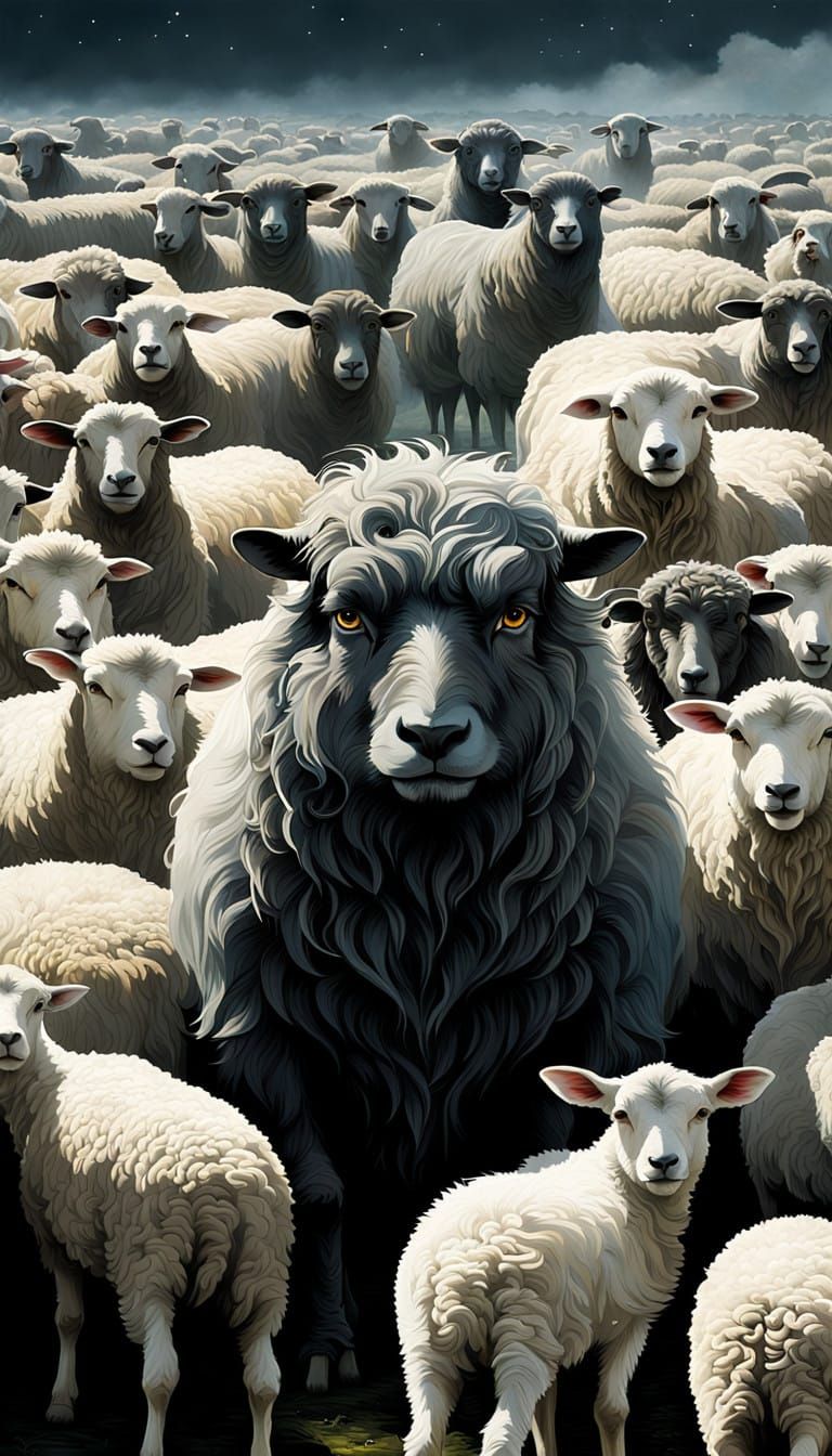 Angelic Beings Illuminate the Night Sky