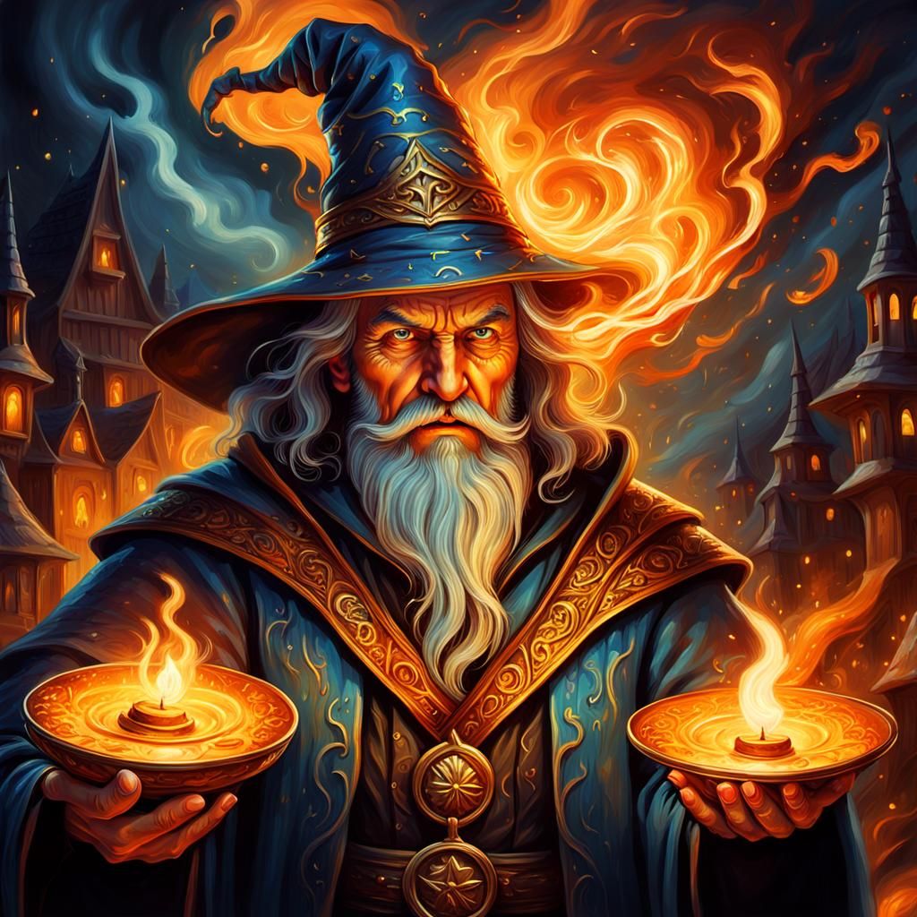 the old wizard hasn't realized yet that he accidentally set ...