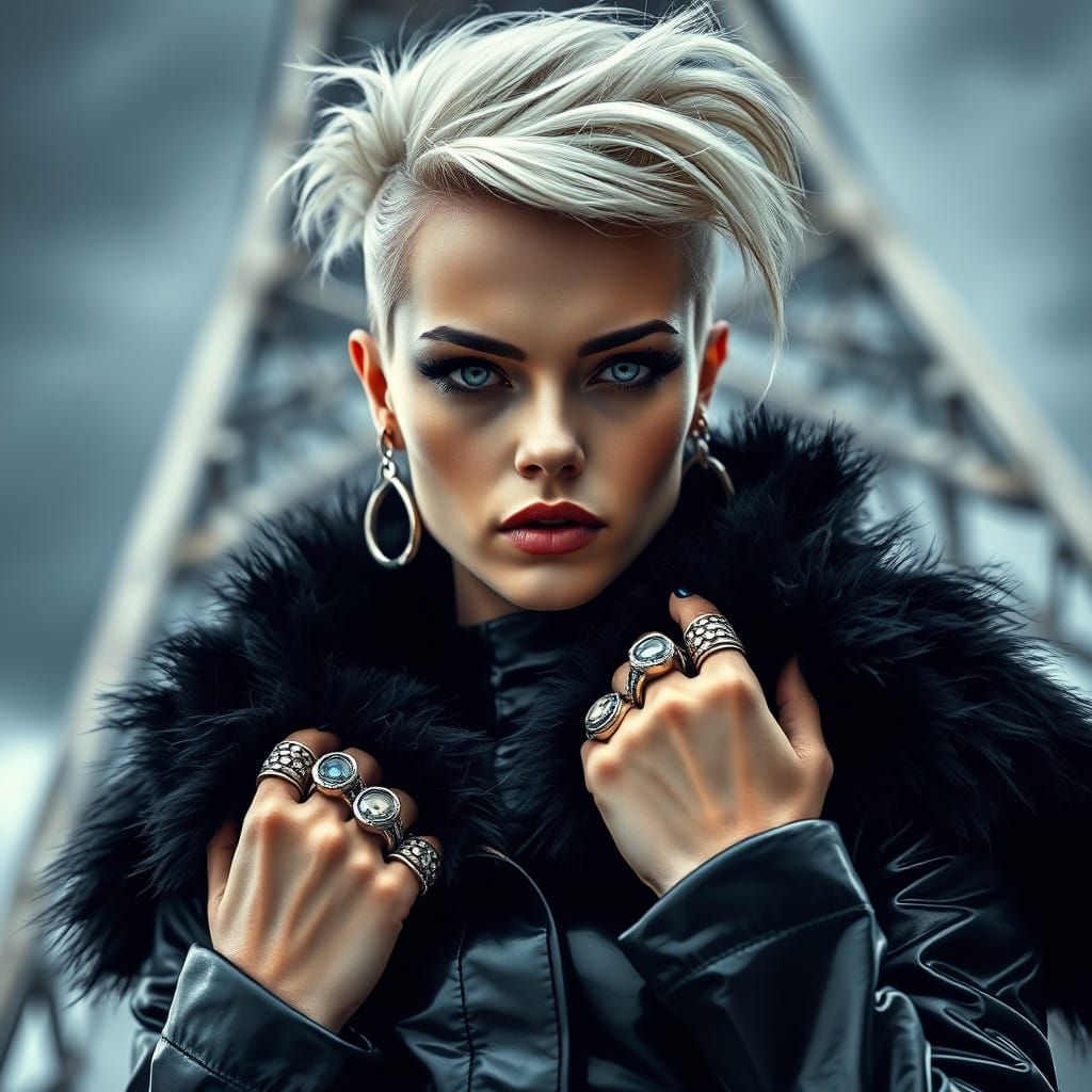 Cyber Gothic Goddess of Death