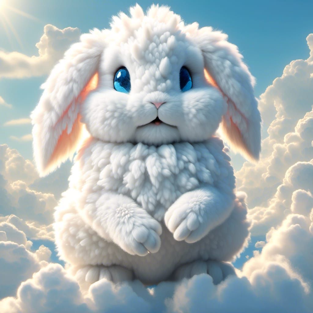 Cute Cloud Bunny
