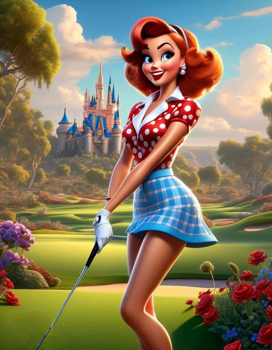 Beautiful redhead Ariel swaps her tail for legs in a bargain with Ursula, Fore!