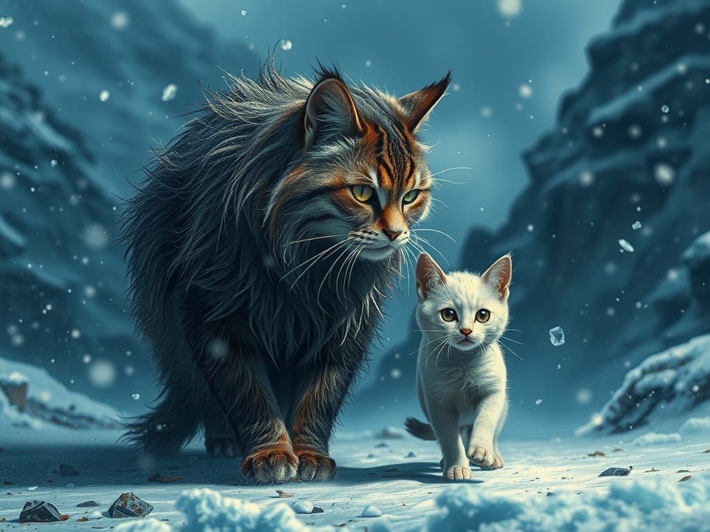 Walking through the Snow