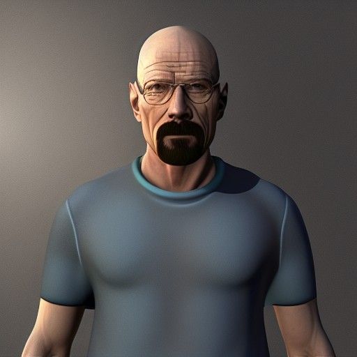 Walter White and Jesse Cooking Meth in 3D