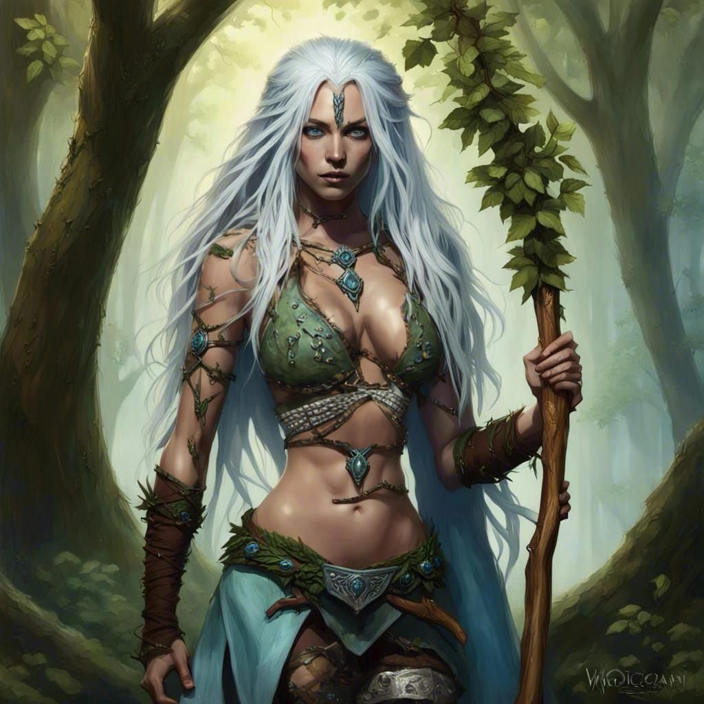 Drow Ranger in Studded Leather Armor