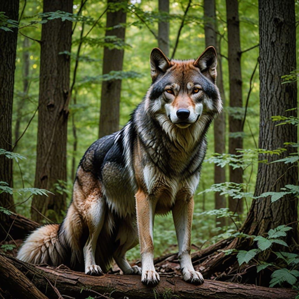 Queen of the Blood Wolves in Ohio Forest