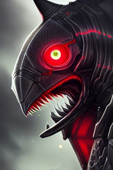 Sinister Hammerhead Shark in Shining Armor