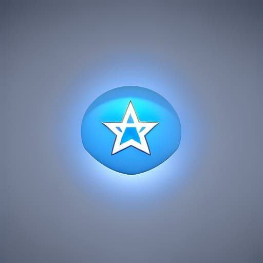 Israel Flag in Pixar Style