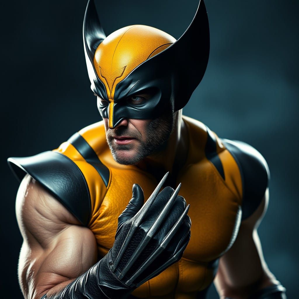 Wolverine in a Cinematic Portrait