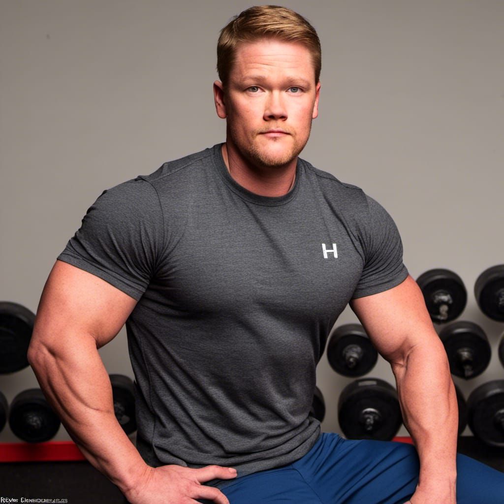 25-Year-Old Bodybuilder Photography with Muscle Definition