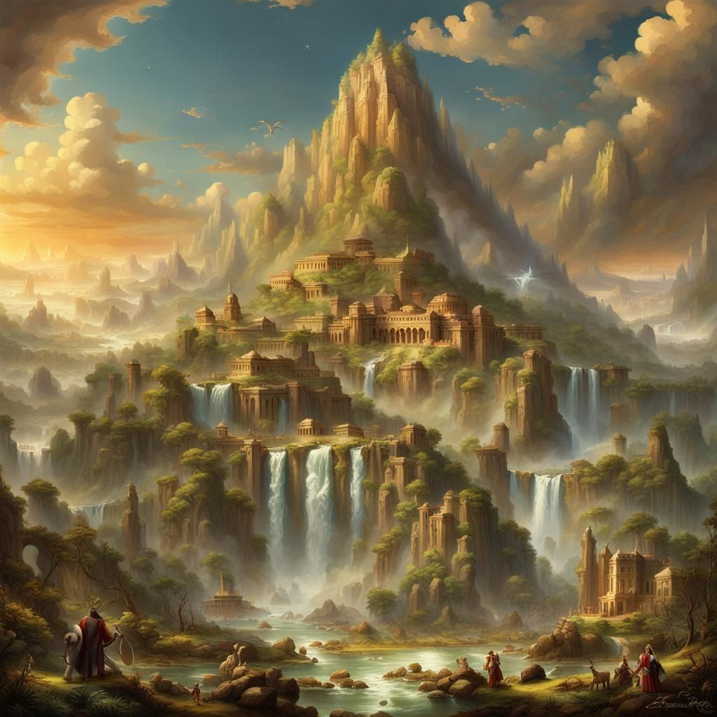 Epic Vista of a Divine Land