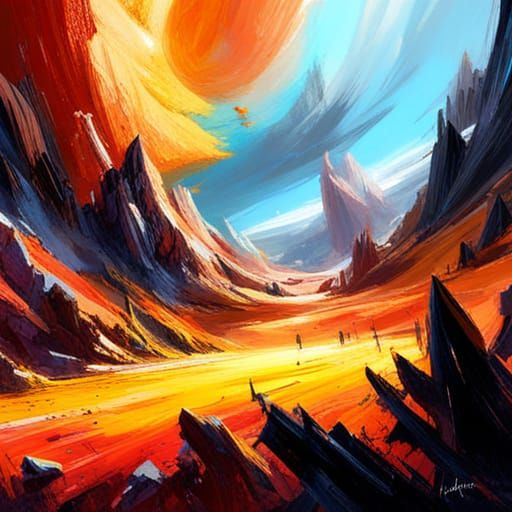 Vivid Supernova Explosion in Lush Starscape