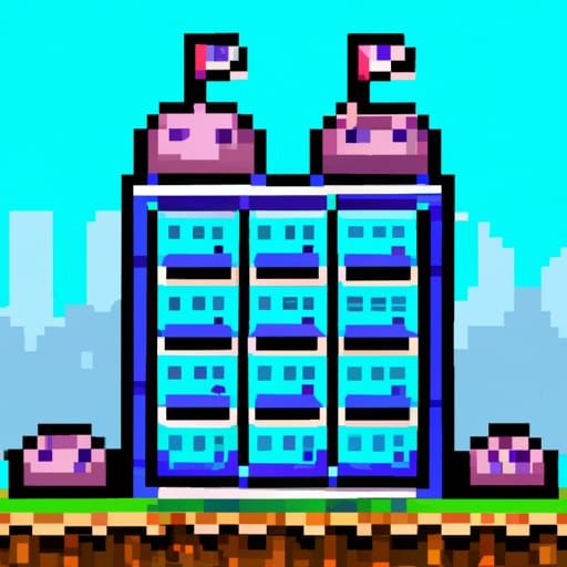 Simple Pixel Art Illustration