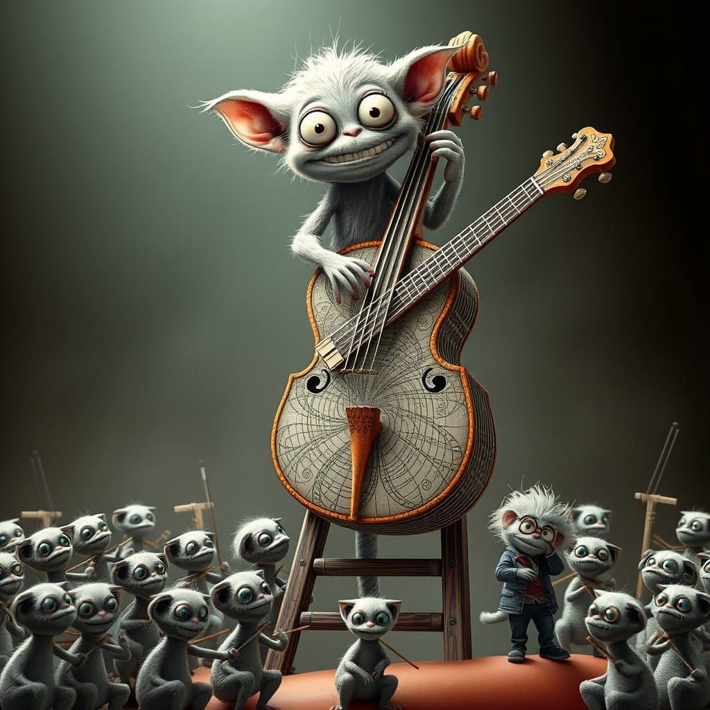 weird cello