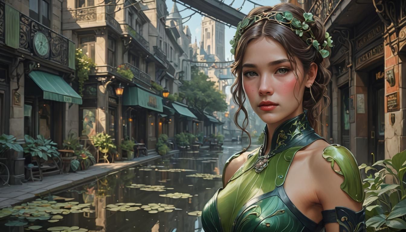 Elegant Art Nouveau Inspired Design