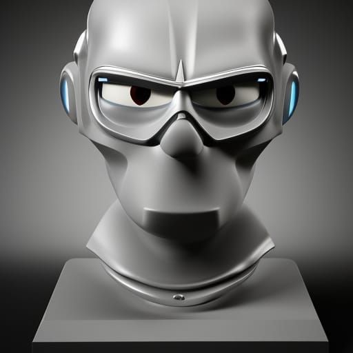 Pixar Disney Style 3D Sculpture Render