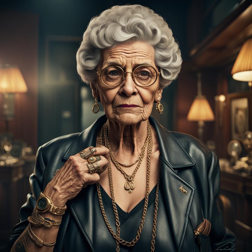 Stylish Gangsta Granny