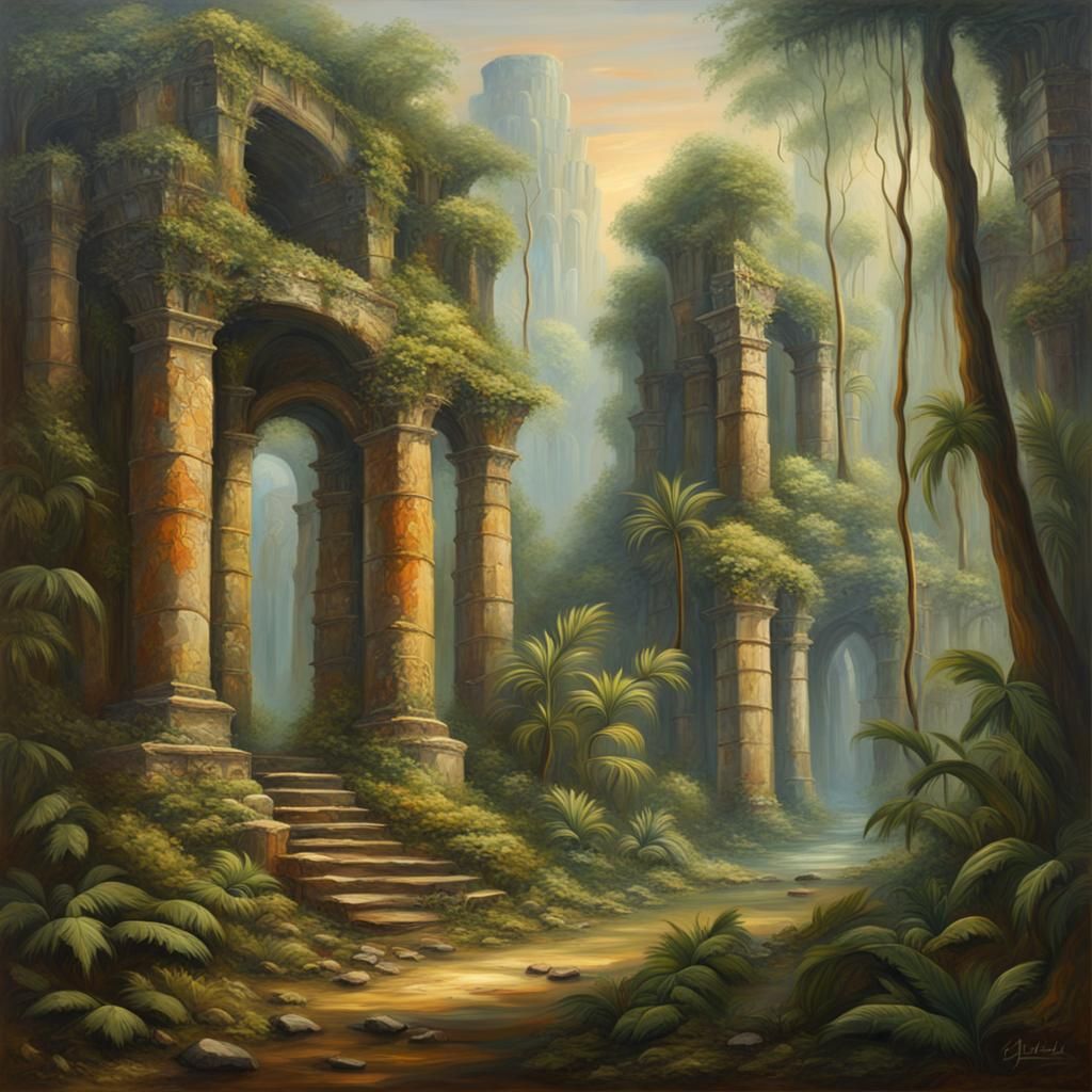 Ancient lost city