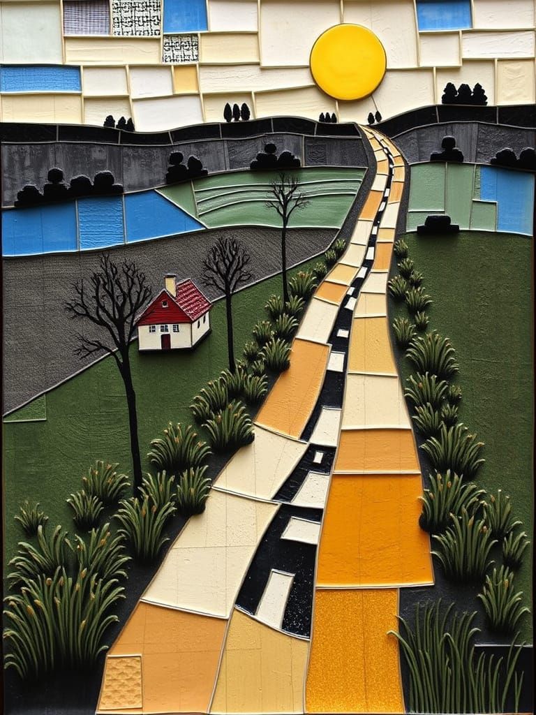 Journey Across the Open Downs in Vibrant Colors