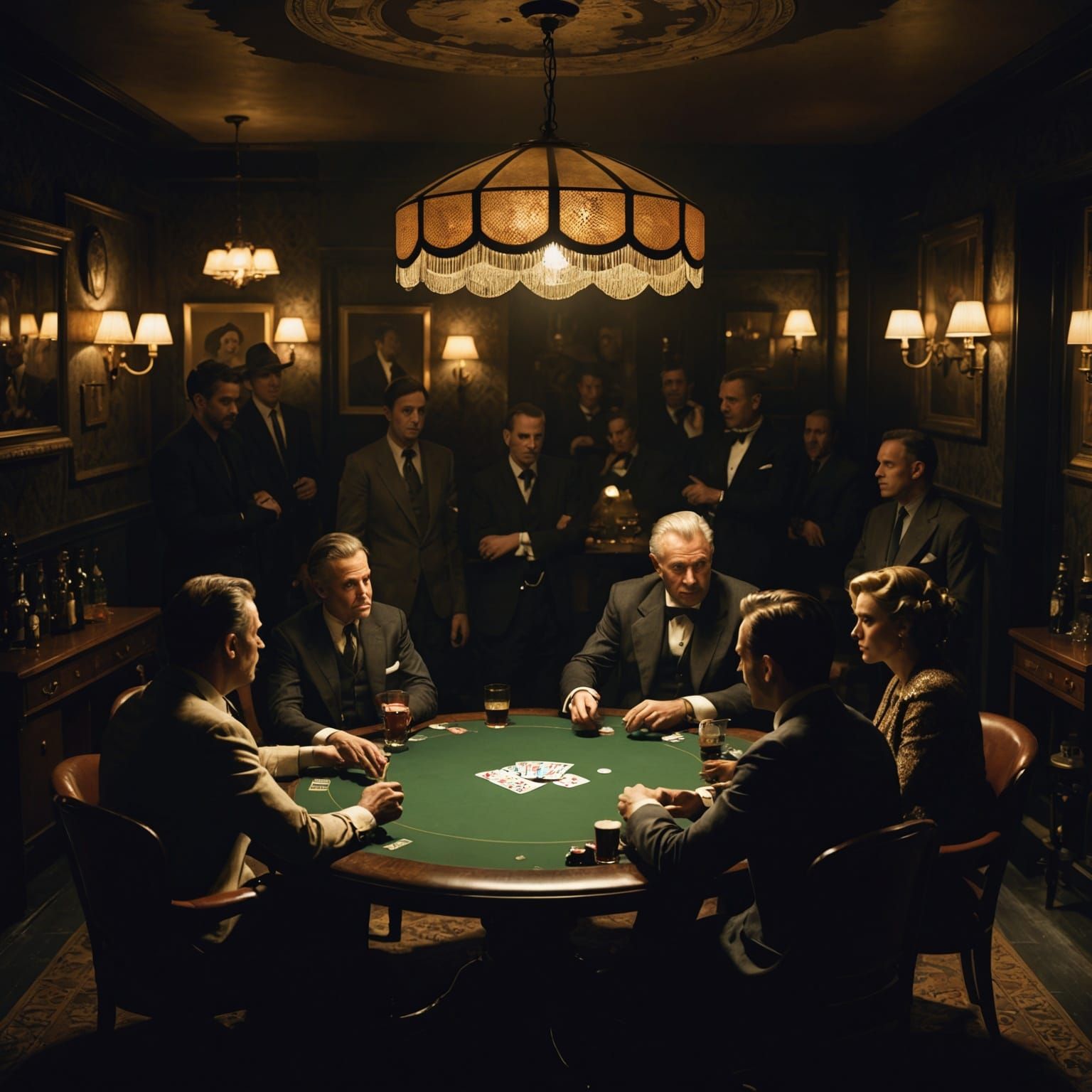 Celebrity Poker Night in Smoky Backroom