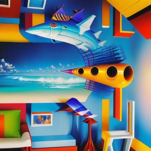 Bizarre Eccentricity: A Photorealistic 3D Rendering