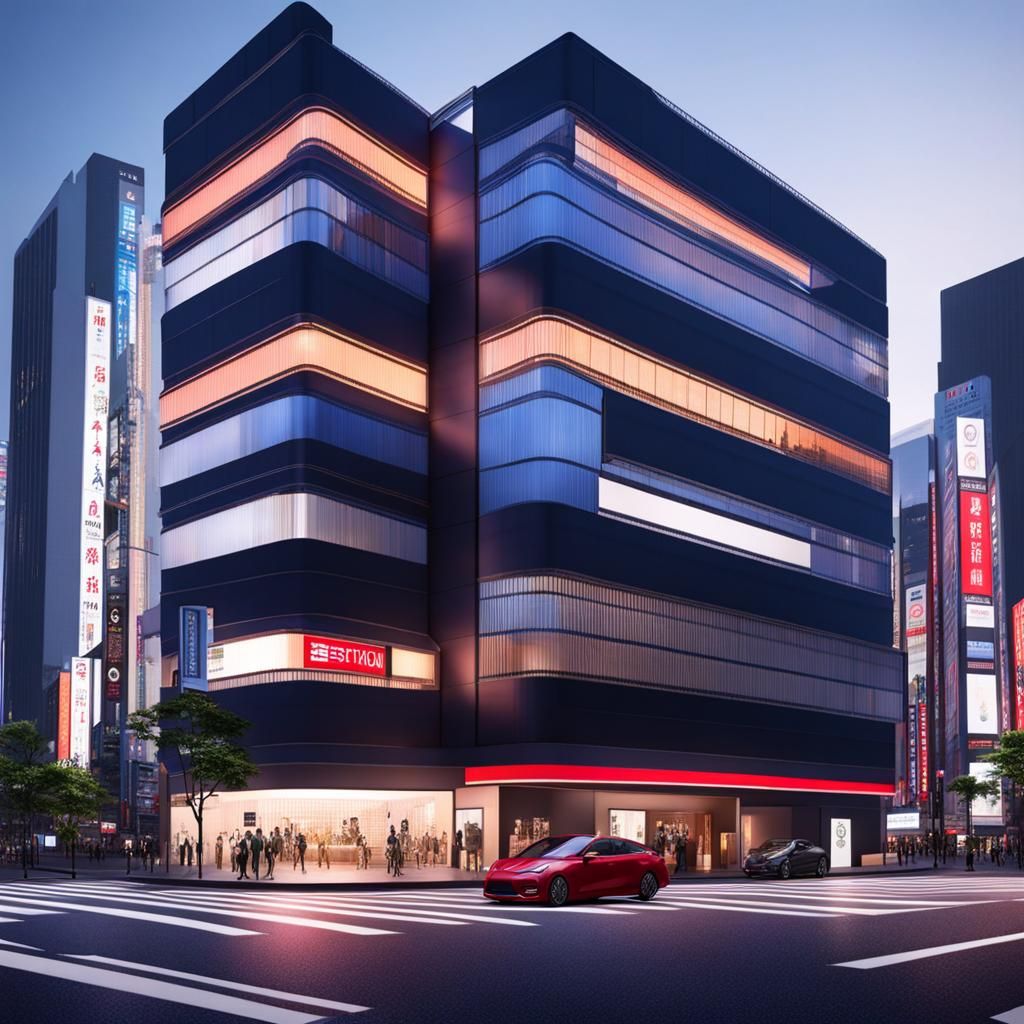 Modern Tokyo in Ultra Realistic 4K Resolution
