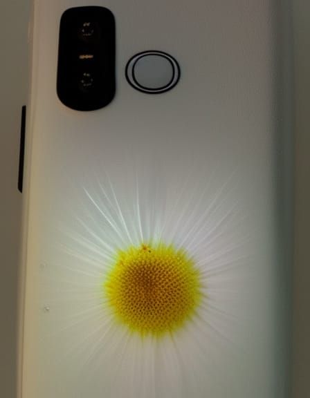 Lo-Fi Mobile Photography: Flower with Old Cellphone