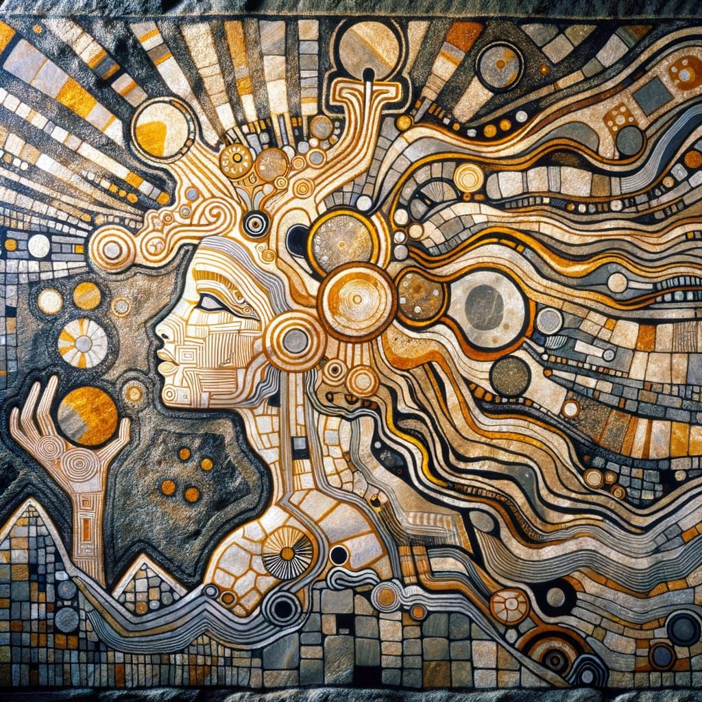 Cave Painting of The Goddess