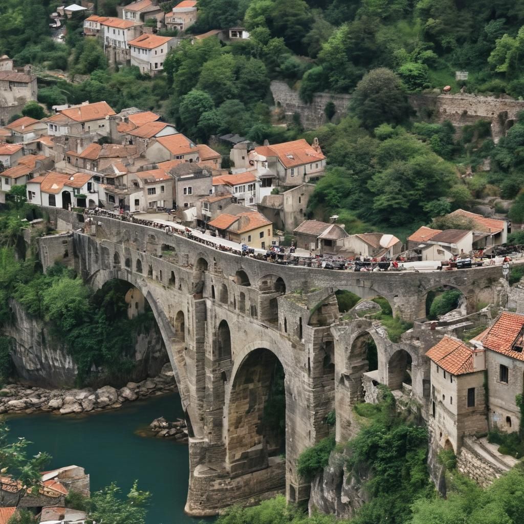 Town Divided: Historic Meets Modern